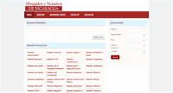 Desktop Screenshot of nicaragua.abogadosnotarios.com