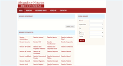 Desktop Screenshot of honduras.abogadosnotarios.com